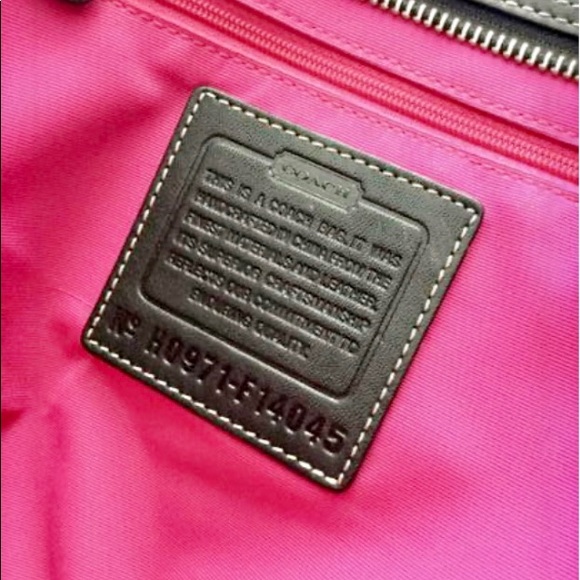 💥EUC💥♦️RARE♦️AUTHENTIC COACH F14045 BLEECKER PATCHWORK - Picture 11 of 14